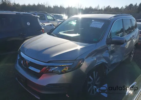 2019 Honda Pilot Ex-L z USA, uszkodzony, nr VIN 5FNYF6H54KB096854